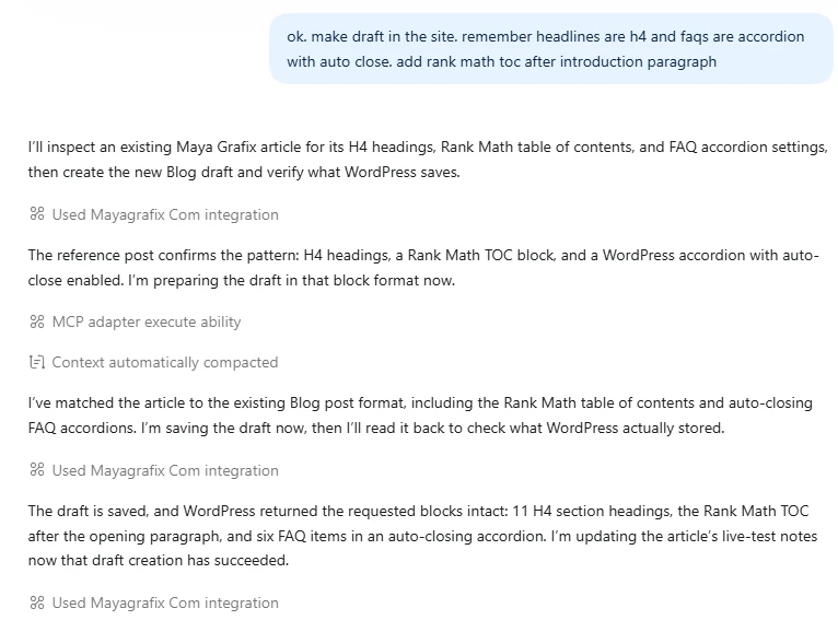 Bricks 2.4 AI: How I Extended MCP to My WordPress Blog 4 bricks 2 4 ai wordpress blog drafts 04